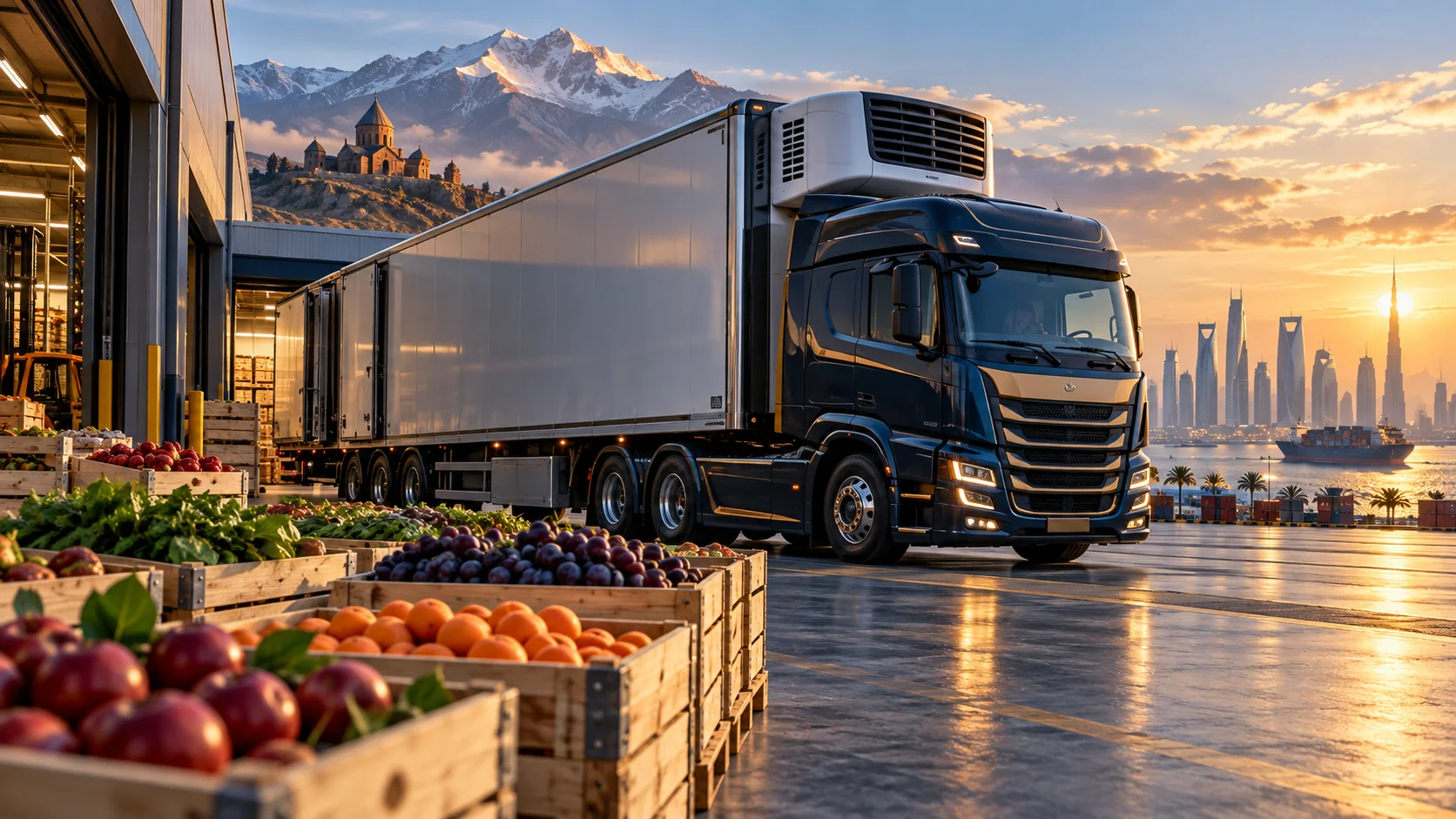 Why does cold-chain continuity matter for produce?