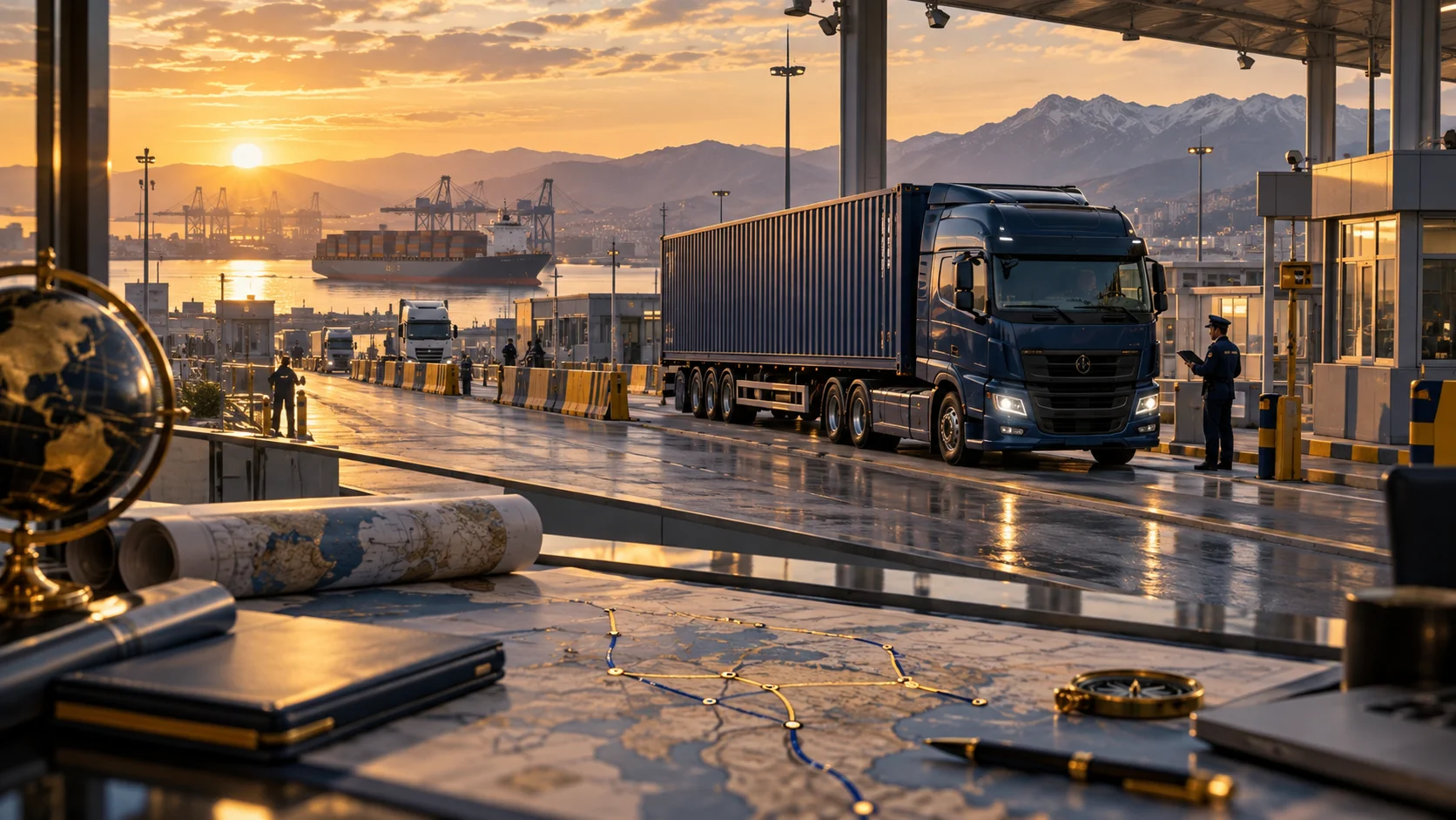 Where does international transport planning begin?